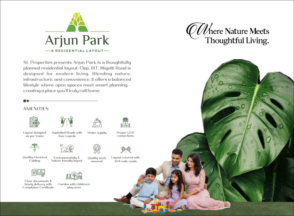 Arjun Park Residential Plots Brochure by Shrilakshmi Properties